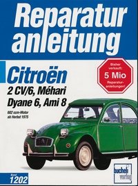 Citroen 2CV/6,Dyane6,Mehari,Ami 8,602ccm alle Modelle,alle Baujahre