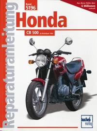 Honda CB 500    Bj. 1994 - 2Zyl.Viert.Reihenm.DOHC, VierVentile, Tassenstößl,2 obenl.kettengetr.Nockenwellen