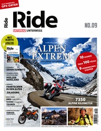 RIDE - Motorrad unterwegs, No 9 - Alpen extrem