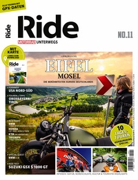 RIDE - Motorrad unterwegs, No 11 - Eifel / Mosel / Nürburgring