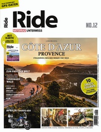 RIDE - Motorrad unterwegs, No 12 - Cote d'Azur / Provence