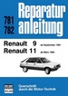 Renault R9 / R11    (ab Sept.1981 / ab März 1983)  - Reprint der 12, Auflage 1989 